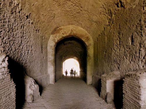 Passageway Leading Up to the Amphitheatre Arena
